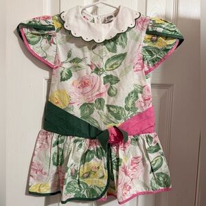 Vintage Winnie the Pooh Floral Dress